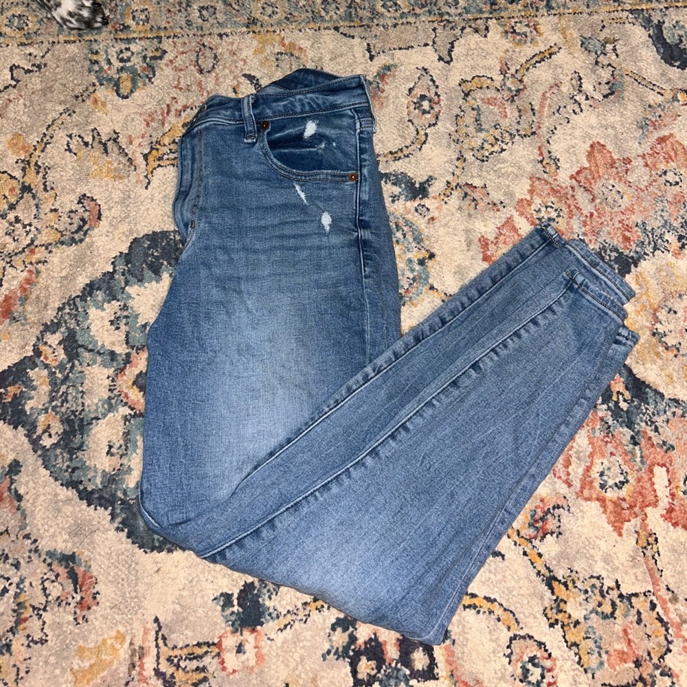 Abercrombie & Fitch Curve Love Skinny Jeans